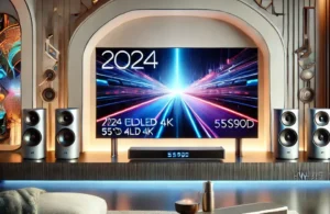 AI TV 55" OLED 4K 55S90D 2024 + Soundbar HW-B550/ZD Combo: A Revolução no Entretenimento