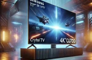 Samsung Smart TV Crystal 65" 4K UHD CU7700 - Alexa Built-in, Samsung Gaming Hub