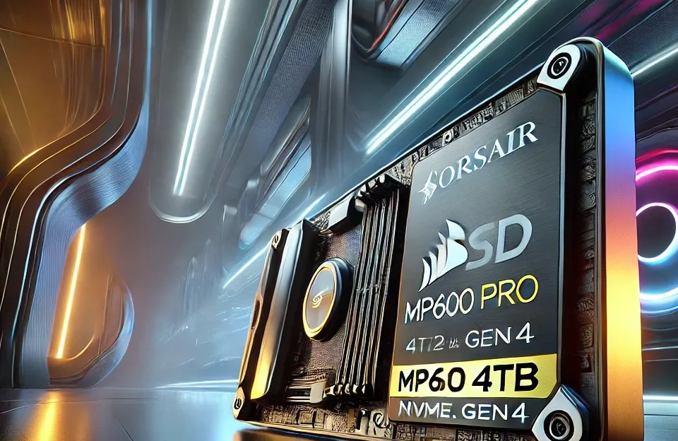 Corsair SSD MP600 PRO LPX 4TB M.2 NVMe PCIe Gen4: Desempenho Imbatível para PS5
