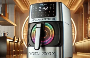 Fritadeira Airfryer Digital Série 2000 XL, Philips Walita - 6,2 Litros e Tecnologia RapidAir