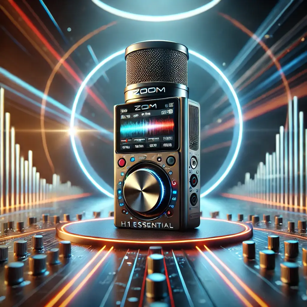Zoom H1essential: Gravador Estéreo Prático para Músicos e Podcasts