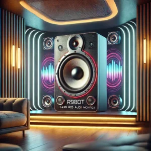 Monitor de Áudio Edifier R980T 24W RMS – Preto: Som Potente e Alta Qualidade para Estúdios e Uso Doméstico