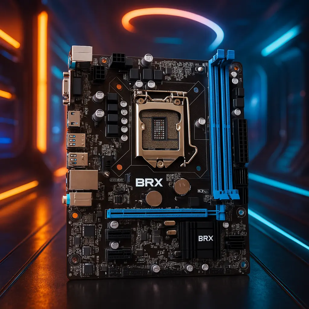 Placa Mãe BRX H81 LGA 1150 com Suporte Intel H81