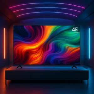 HQ Smart TV 65" 4K com Android e Tela Frameless