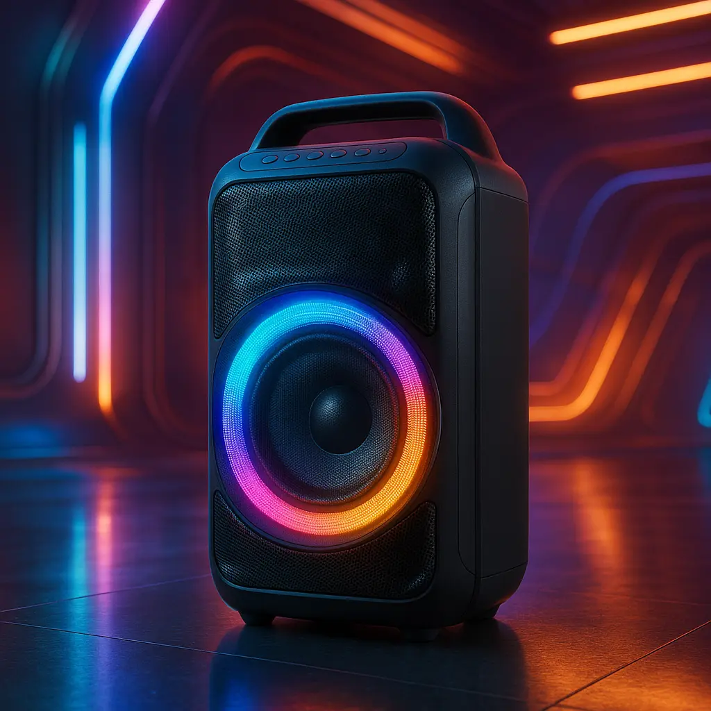 Caixa de Som Bluetooth 5.3 Basike com Som Potente 300W