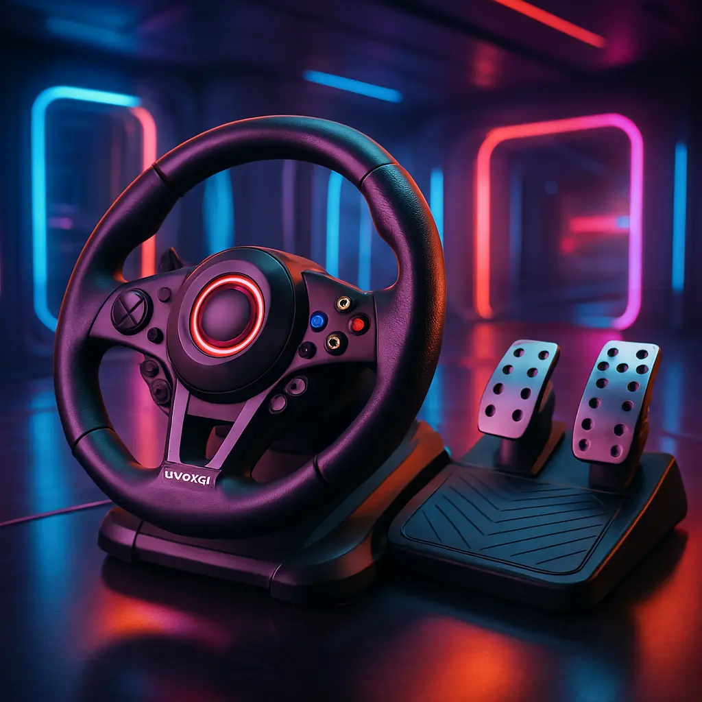 Warrior Artaxes Volante Gamer com Feedback e Pedais