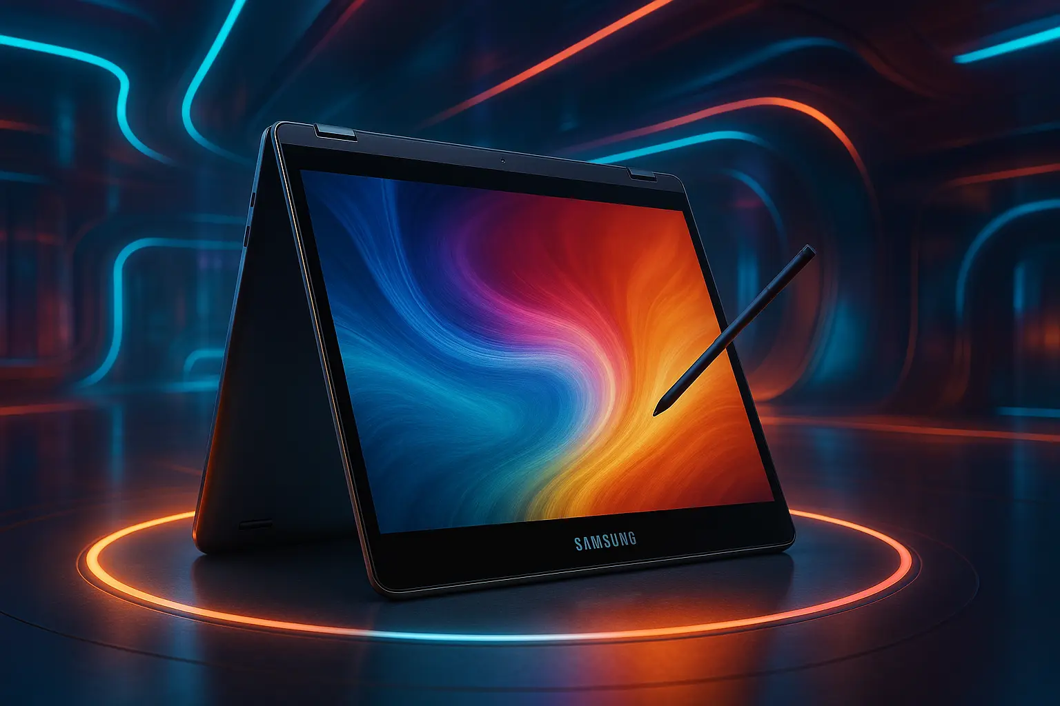 Samsung Chromebook Plus V2 2 em 1: Versatilidade e Desempenho com Caneta Embutida