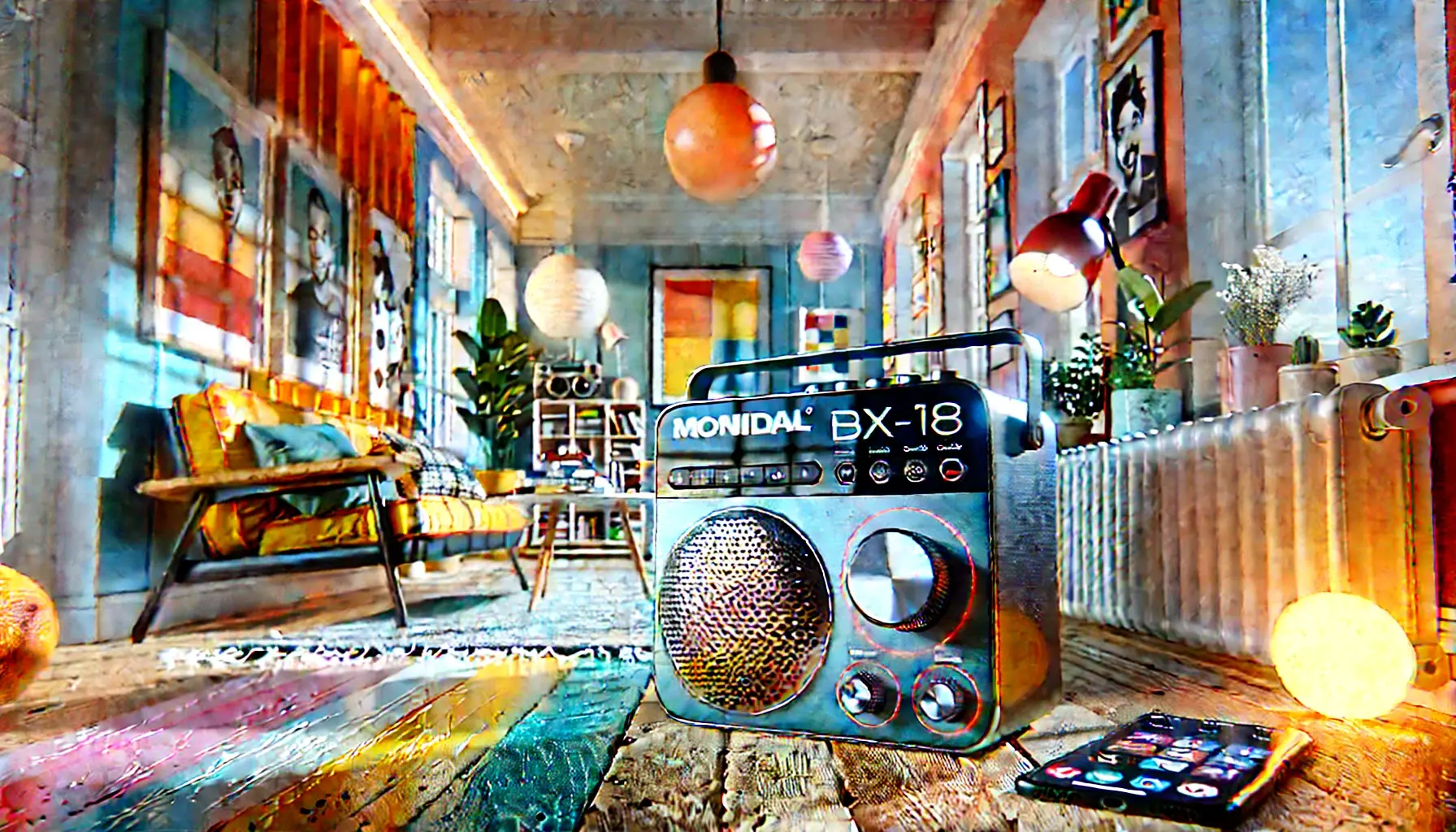 Rádio Portátil Up Bivolt Mondial BX-18: Som e Conectividade ao Seu Alcance