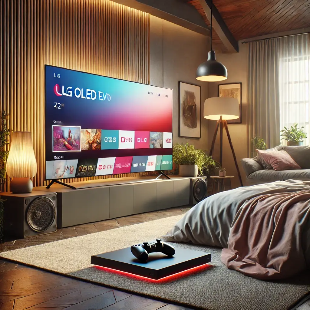 Smart TV 4K 42" LG OLED evo Gaming TV OLED42C4: Design e Desempenho Impressionantes