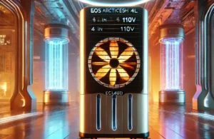 Climatizador de Ar Eos Arctic Fresh 4L 4 em 1 ECL40D 110V: Refresque sua casa com eficiência e praticidade