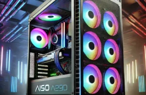 Gabinete Gamer AIGO Darkflash A290 Mesh: ARGB, Vidro Lateral e 3 Fans