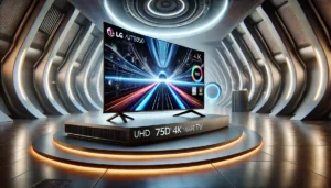 Smart TV 4K 75" LG UHD 75UT8050 – Performance e Conectividade Inovadora