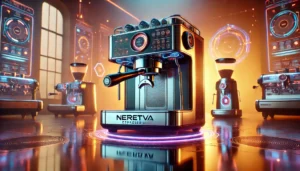 Neretva Máquina de Espresso: Design Retrô e Desempenho Profissional
