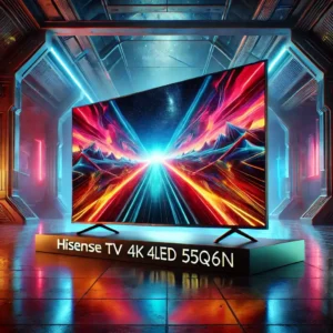Hisense Smart TV UHD 4K QLED 55" 55Q6N: Imersão Completa com Dolby Atmos e Game Mode Plus