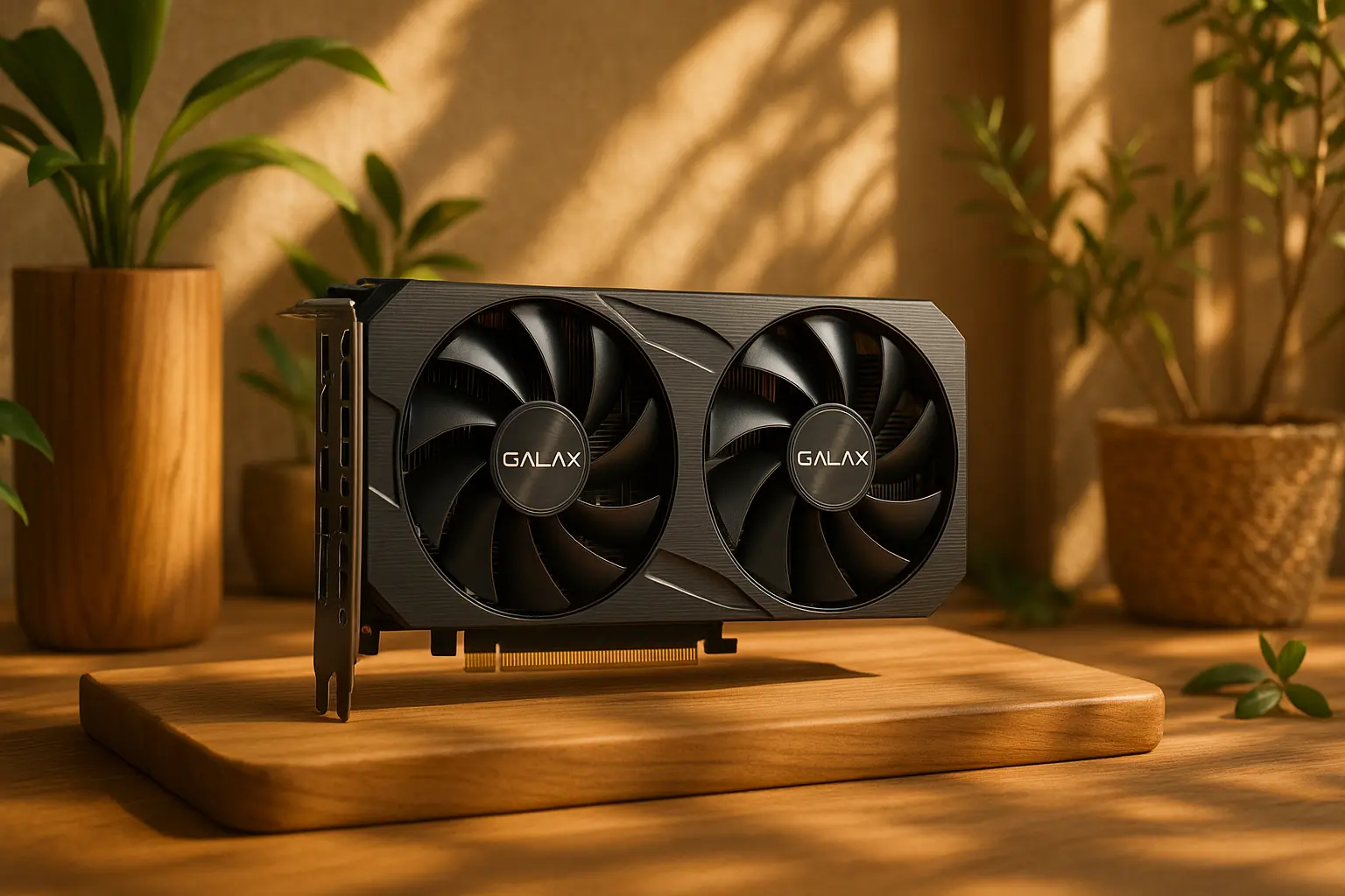 Placa de Vídeo GALAX RTX 4060 1-CLICK OC 2X V2, 8GB, GDDR6: Desempenho e Estilo para Gamers