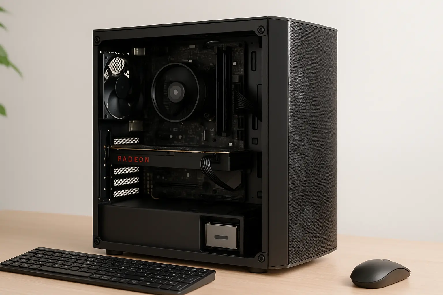 Monte seu PC: Ryzen 5 5500, RX 580, 16GB, 480GB SSD