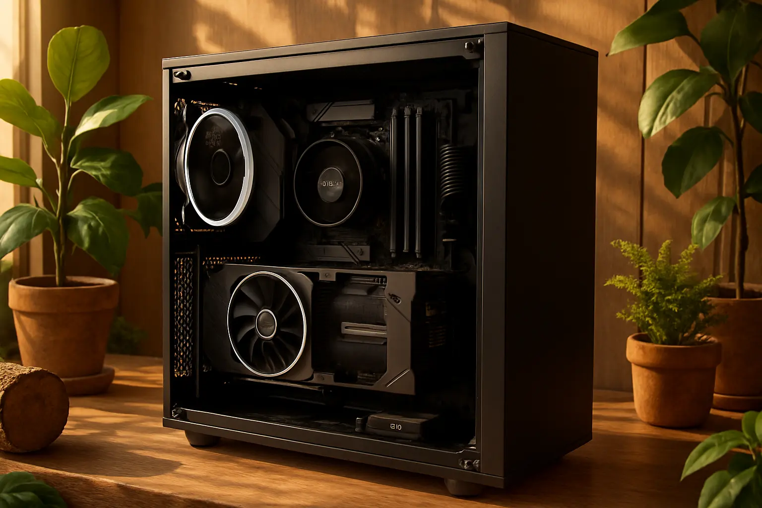 Monte seu PC: Ryzen 7 9800X3D, RTX 5070 Ti, 32GB, 2TB SSD