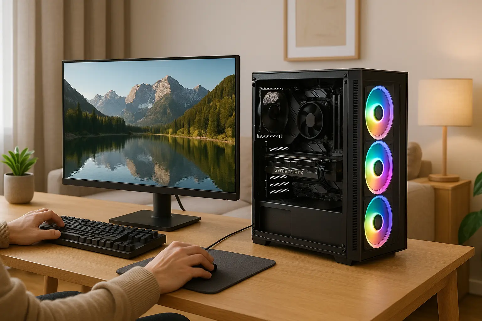 Monte seu PC: i9-14900K, RTX 4070, 32GB, 2TB SSD
