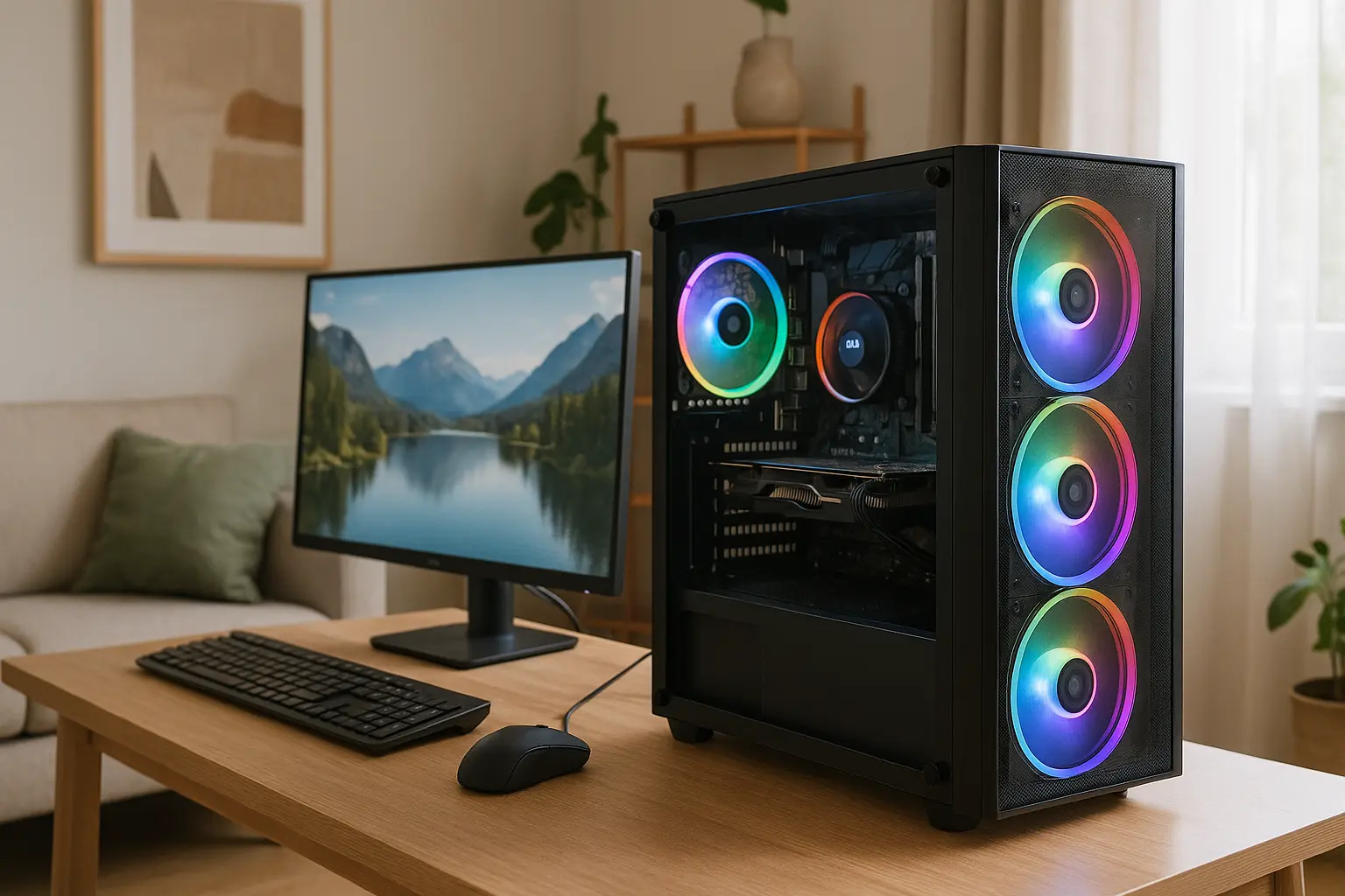 PC Gamer Ryzen 5 5600GT com 32GB e SSD NVMe: Potência e Velocidade para Gamers e Criadores