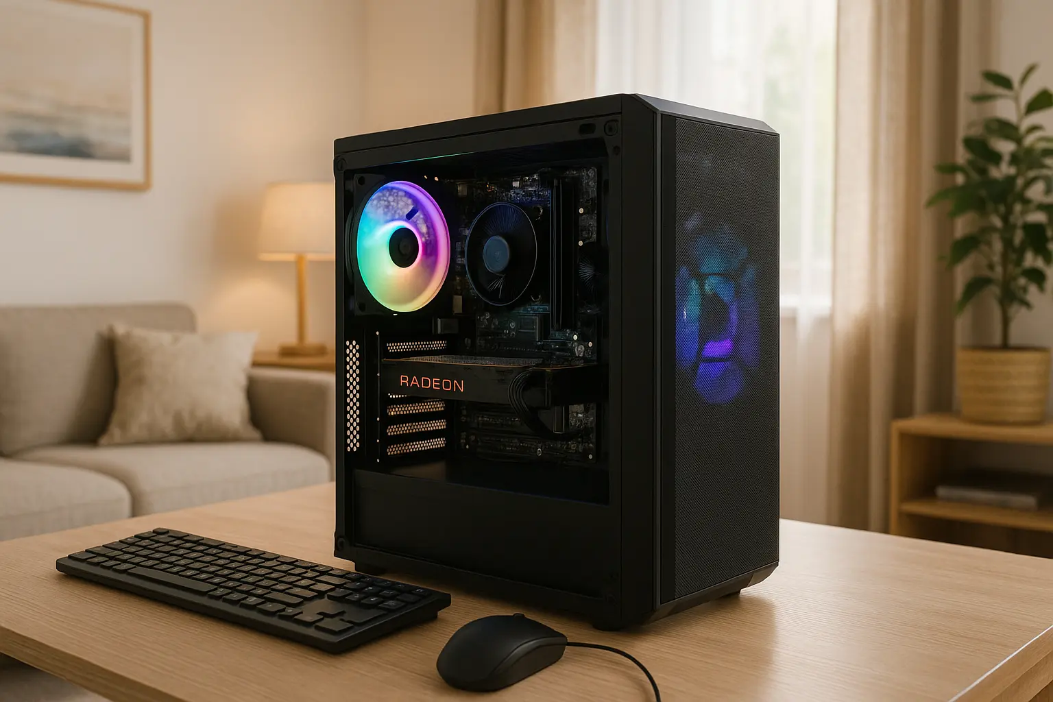 Monte seu PC: i3-3240, RX 580, 8GB, 256GB SSD