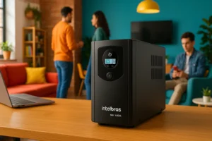 Nobreak Senoidal Intelbras SNB 1500va Bivolt Preto: Proteção e Desempenho para Equipamentos Sensíveis