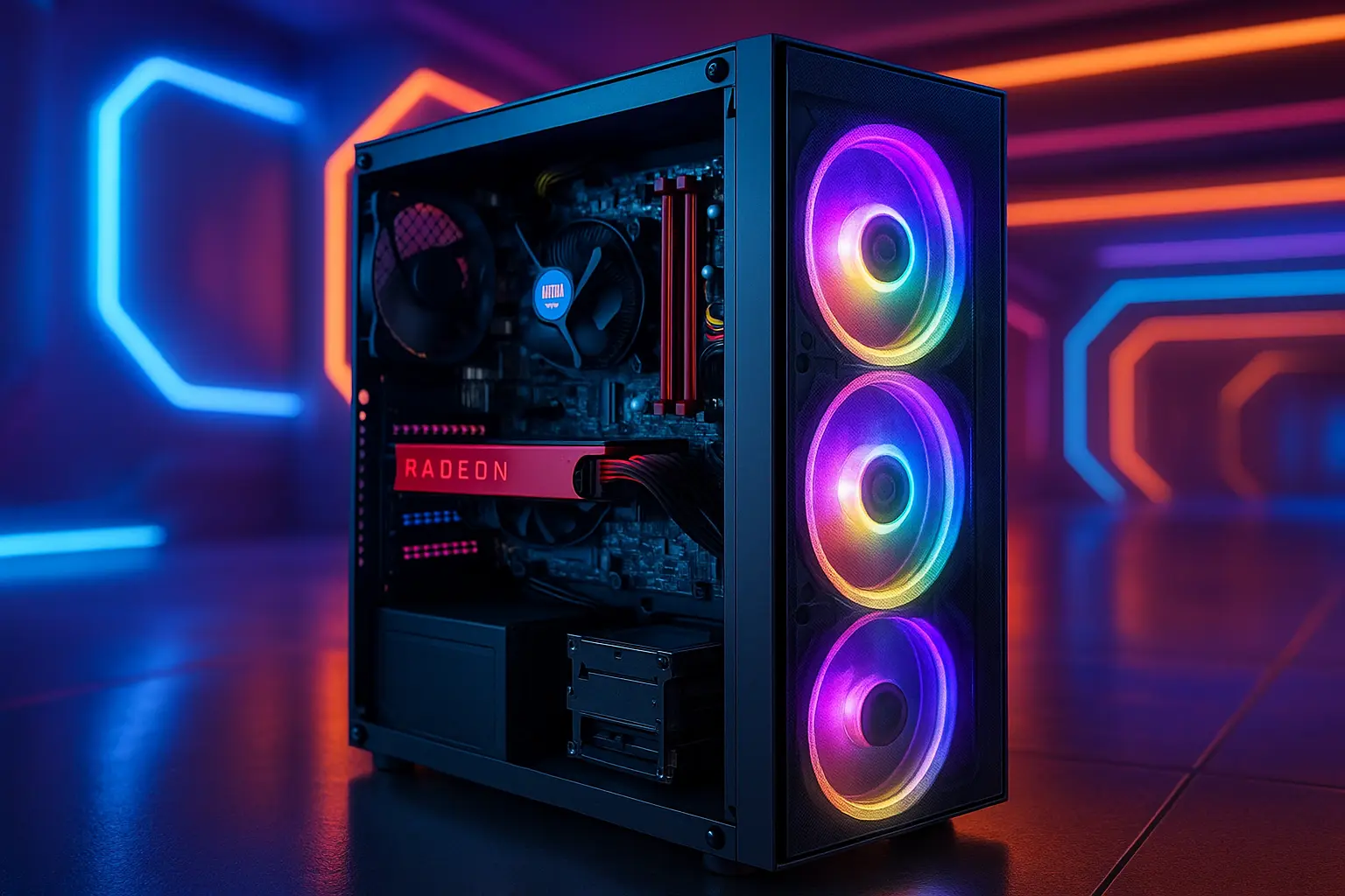 Monte seu PC: i5-3470, RX 580, 16GB, 480GB SSD