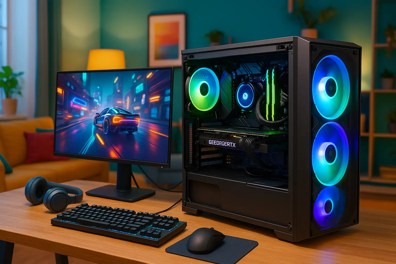 Monte seu PC: i5-14600KF, RTX 4060 Ti, 16GB, 1TB SSD