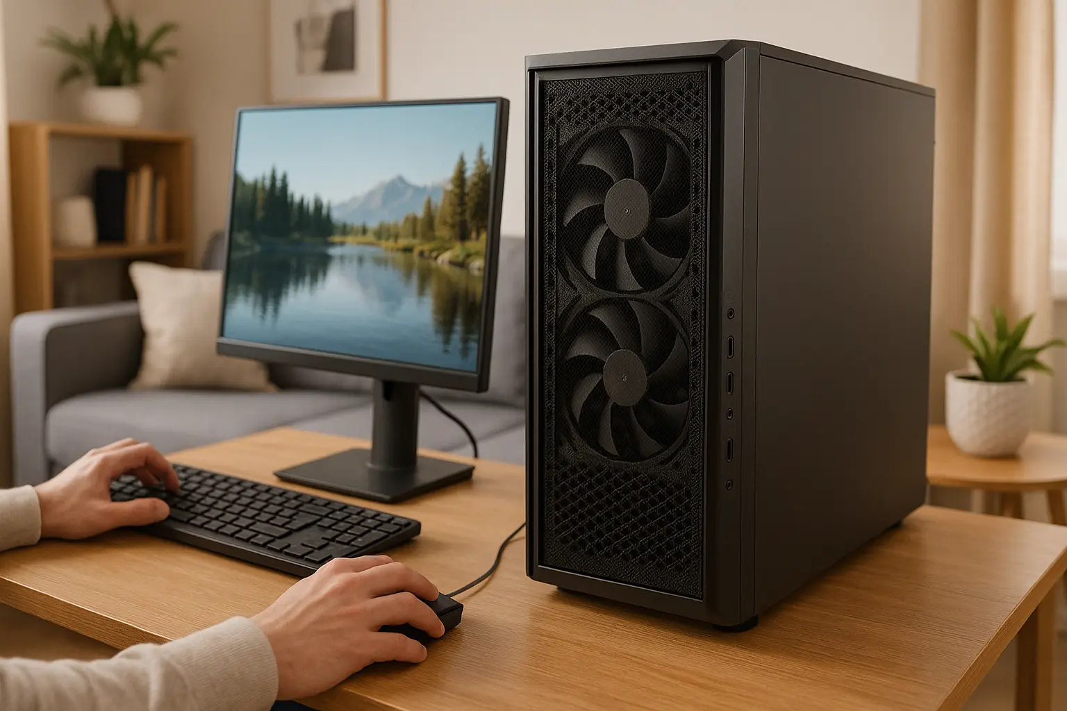 Monte seu PC: i5-12400F, GTX 1650, 16GB, 512GB SSD