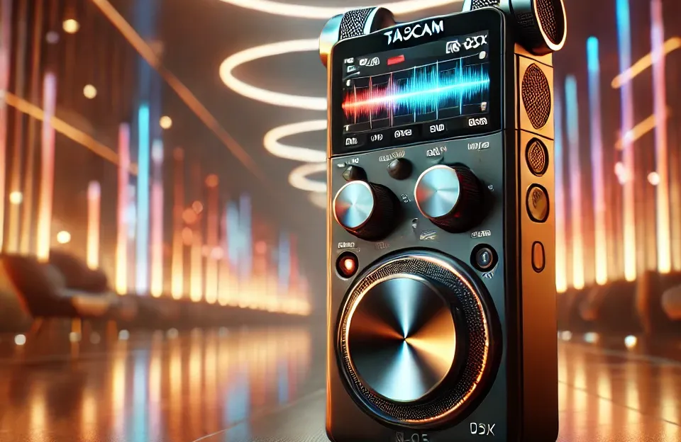 Tascam Gravador Portátil DR-05X: Qualidade e Versatilidade para Profissionais de Áudio