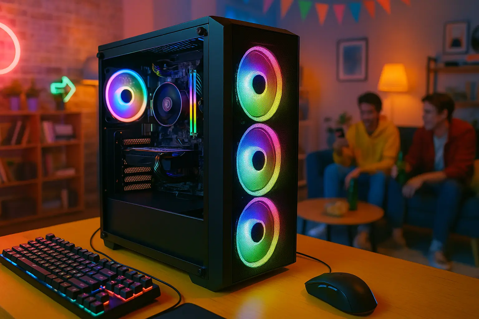 Monte seu PC: i5-14400, UHD 730, 16GB, 480GB SSD