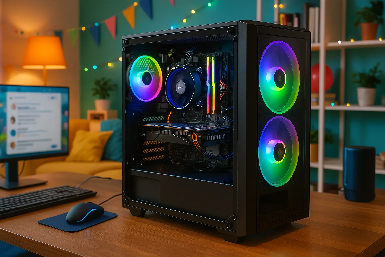 Monte seu PC: Ryzen 5 3400G, Vega 11, 16GB, 480GB SSD