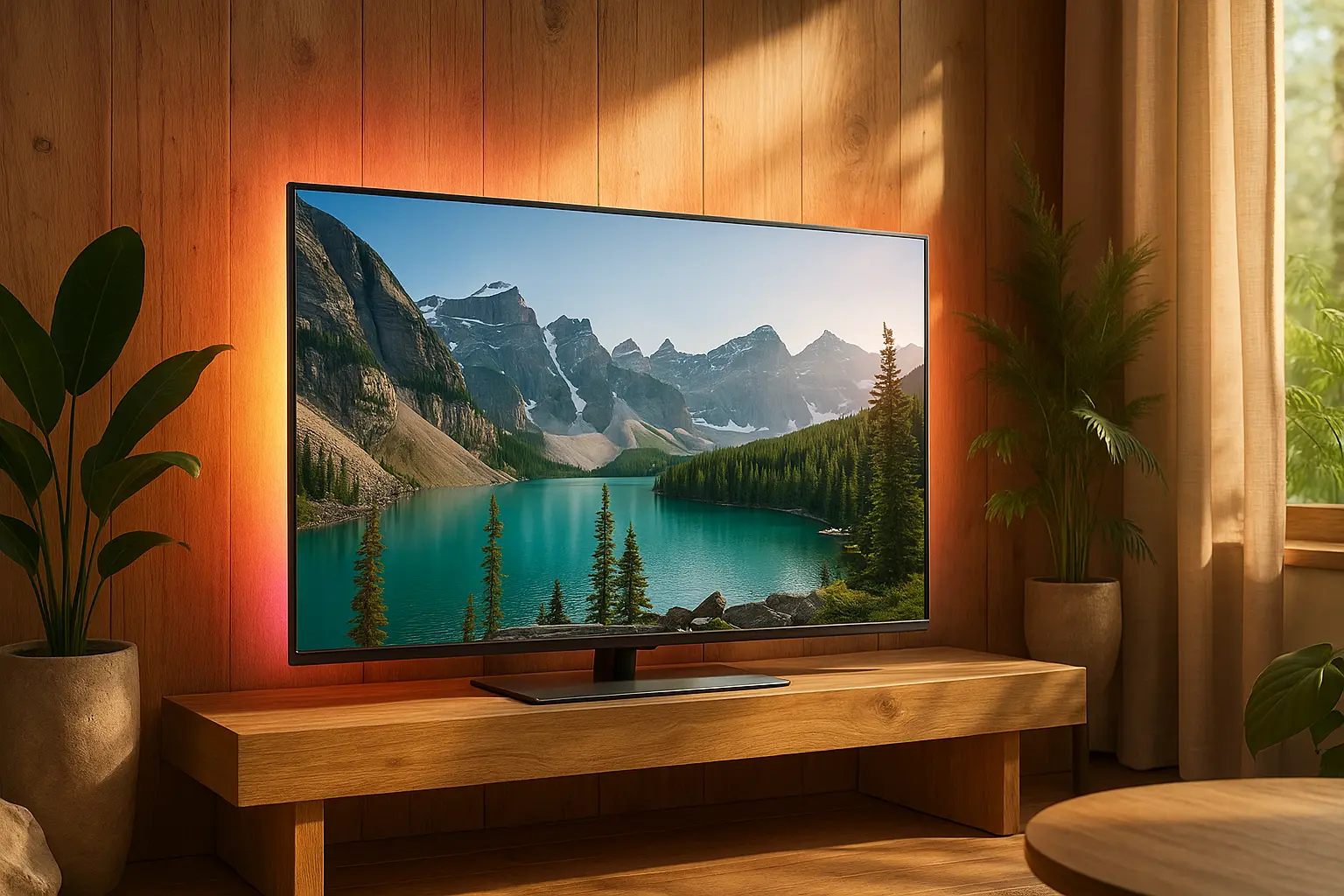 Smart TV Philips Ambilight 50" 4K com Google TV e Dolby Atmos