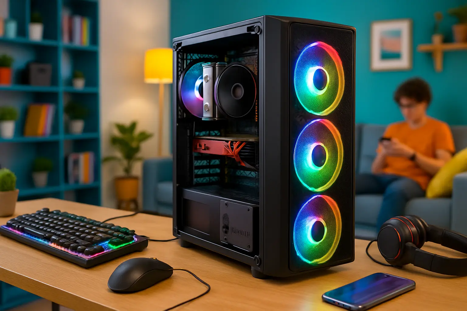 Monte seu PC: i5-3470, RX 580, 16GB, 480GB SSD
