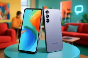 Samsung Galaxy A55 5G: Câmera Tripla, Tela 120Hz e Design Premium