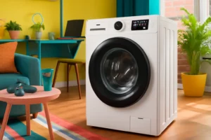 Lavadora Midea HealthGuard Smart 11kg Branca 127V: Tecnologia e Conectividade para Seu Lar