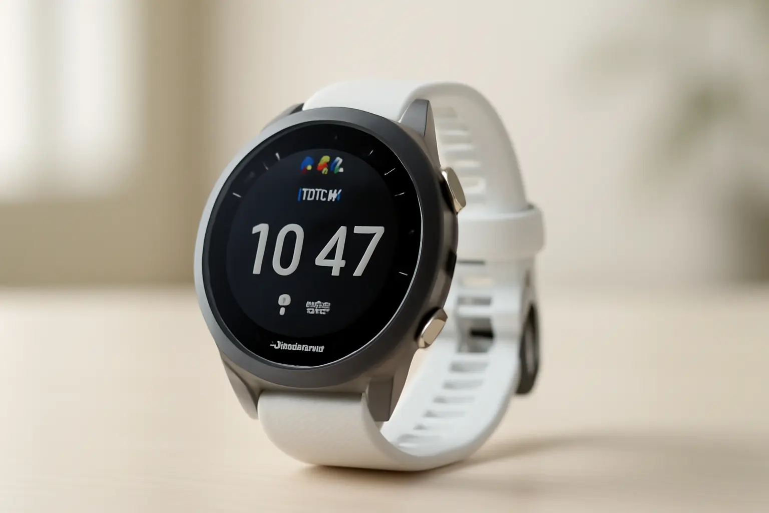 Monitor Cardíaco de Pulso com GPS Garmin Forerunner 165 Cinza e Branco WW