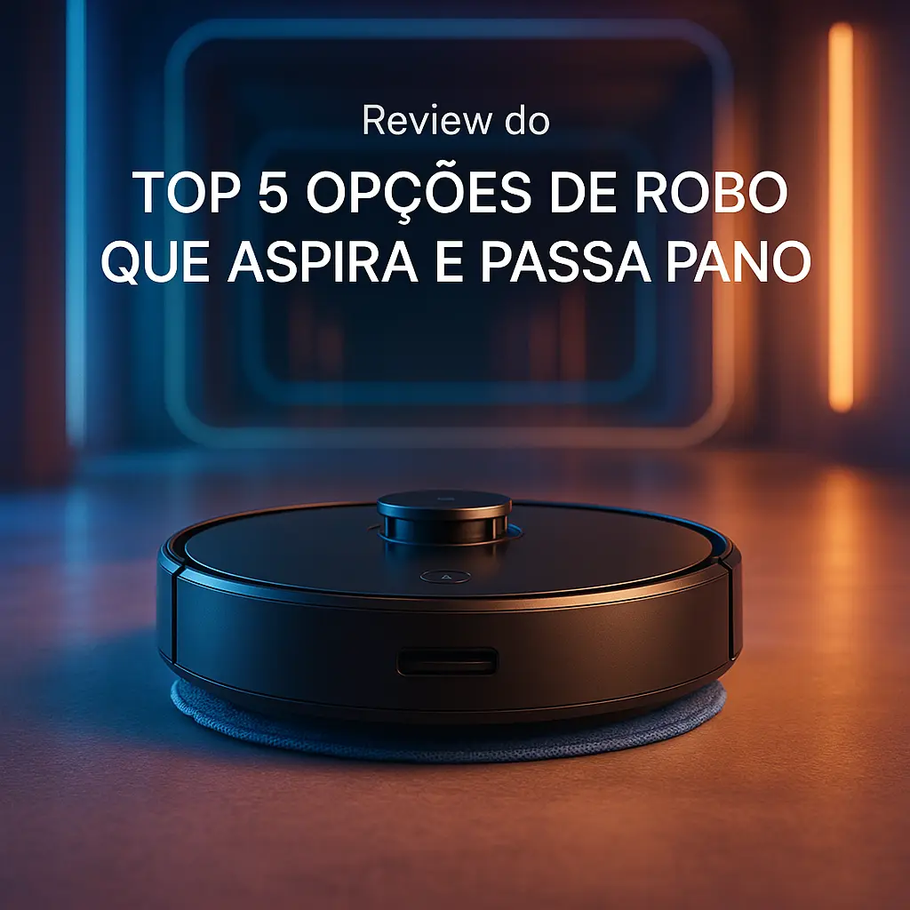 Top 5 Opções de robo que aspira e passa pano