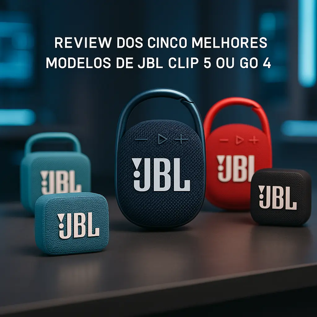 Cinco Melhores Modelos de JBL clip 5 ou go 4