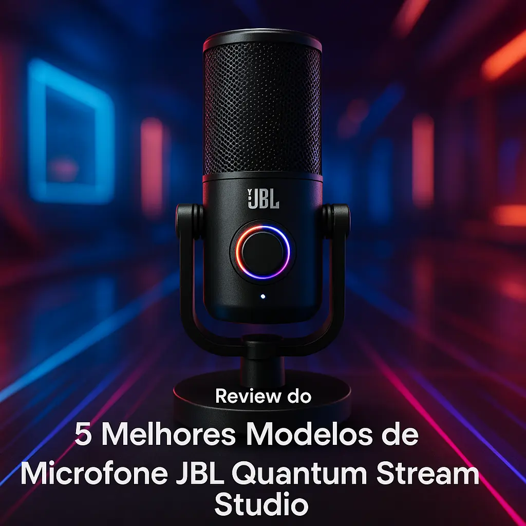 5 Melhores Modelos de microfone JBL quantum stream studio