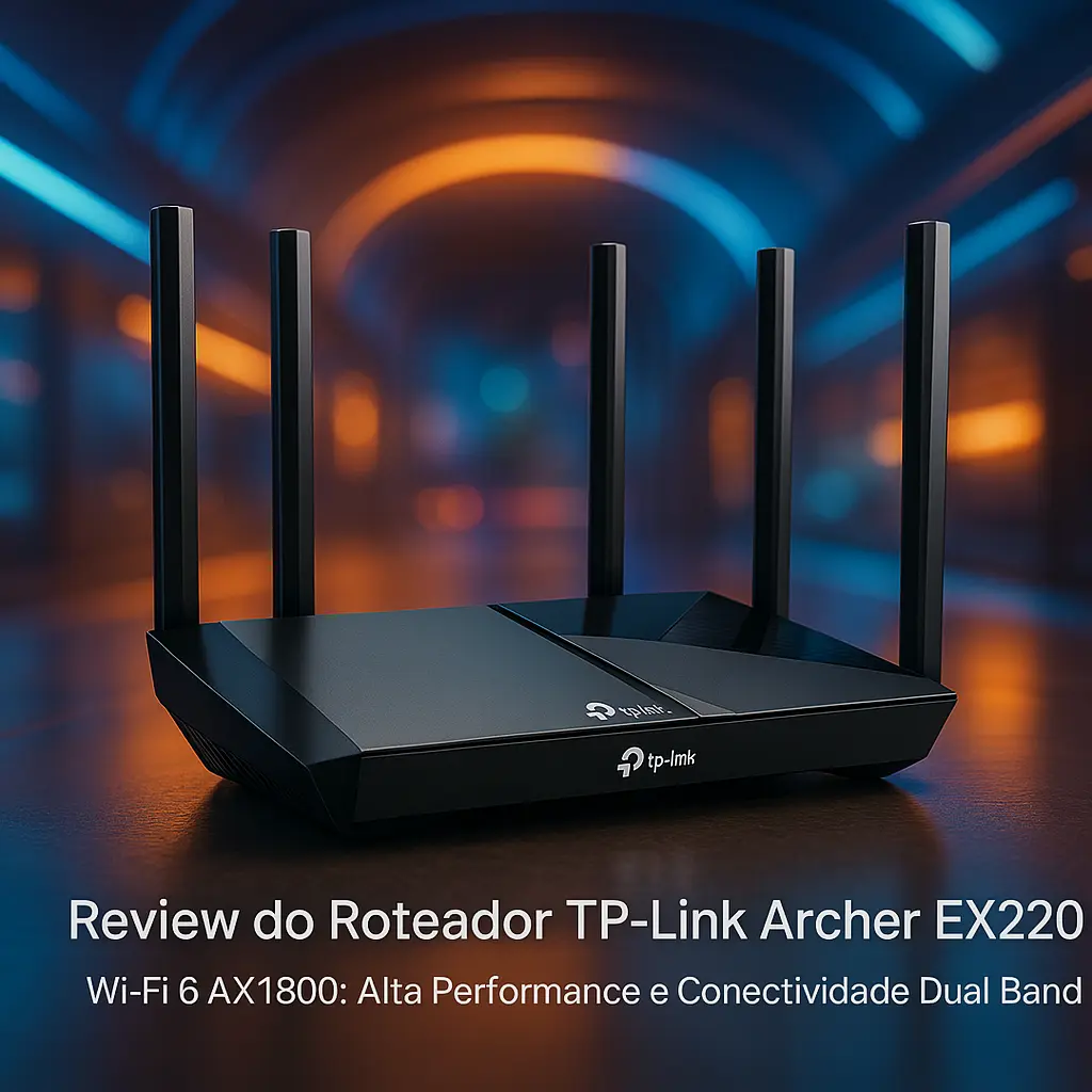 Roteador TP-Link Archer EX220 WI-FI 6 AX1800: Alta Performance e Conectividade Dual Band