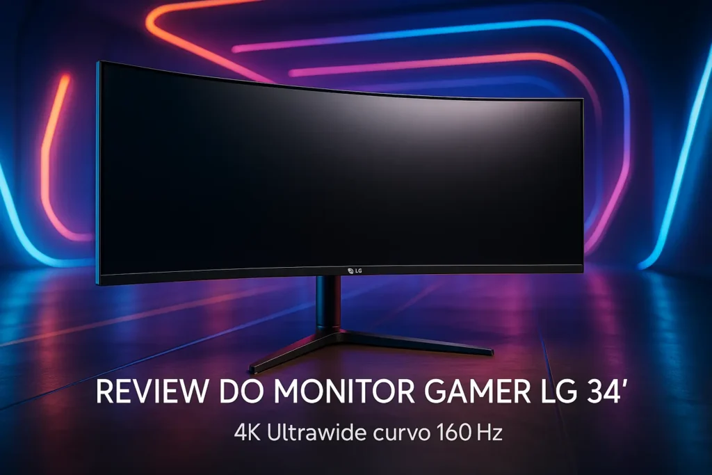 Top 5 monitor gamer LG 34 led ultrawide curvo 160 hz