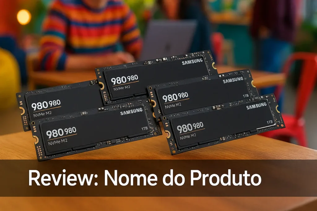 Cinco Principais Modelos de SSD Samsung 980 nvme