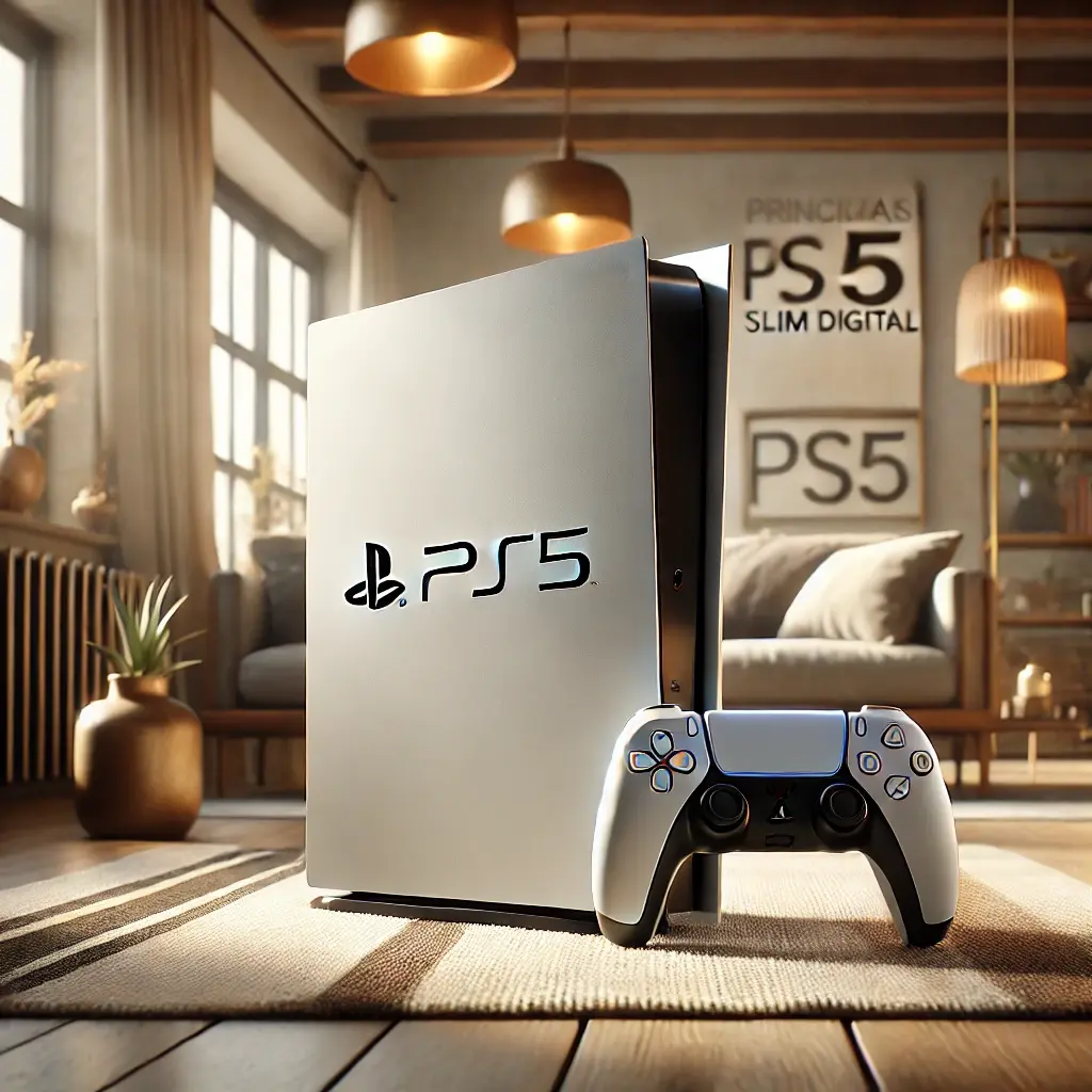 Principais 5 console PS5 slim digital