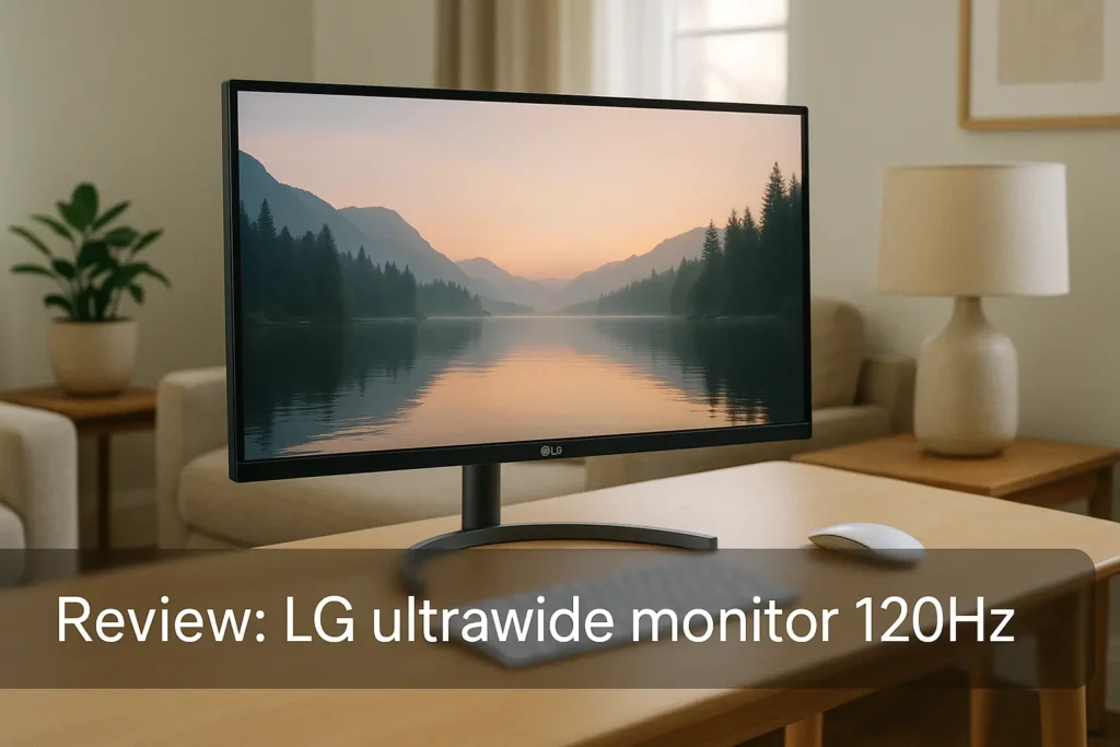 Top 5 Opções de  LG ultrawide monitor 120hz