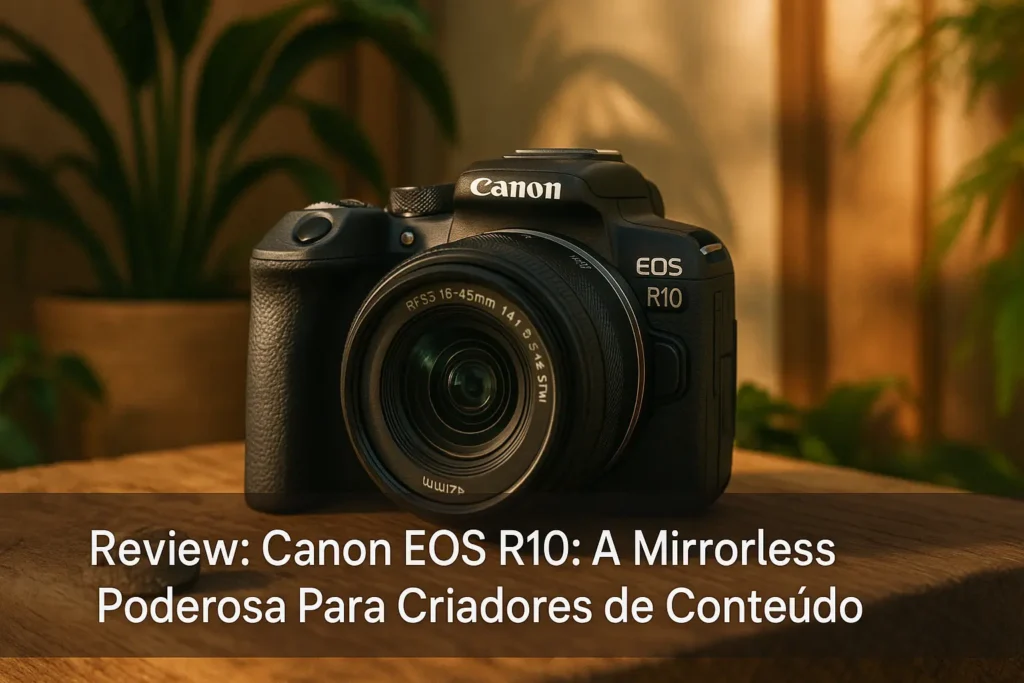 Canon EOS R10: A Câmera Perfeita para Criadores de Conteúdo