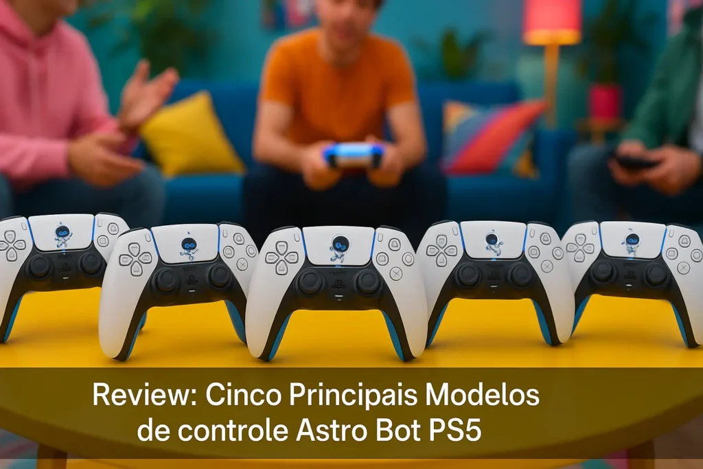 Cinco Principais Modelos de controle astro bot ps5
