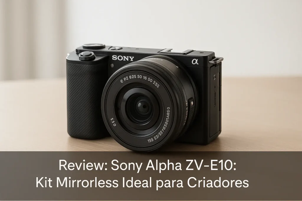 Sony Alpha ZV-E10: Kit Mirrorless Ideal para Criadores