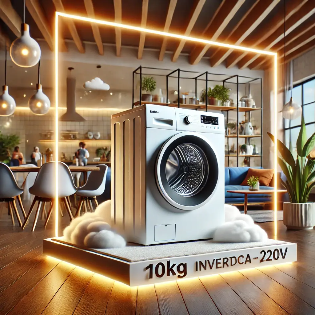 Lavadora e Secadora Philco 10kg Inverter PLS11B Branca 220V: Praticidade e Eficiência em Sua Casa
