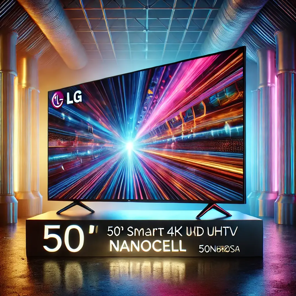 TV LG 50" Smart 4K UHD NanoCell 50NANO80TSA – Excelente Desempenho e Imagem Imersiva
