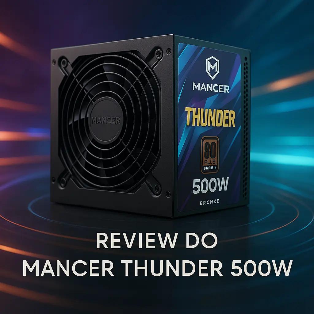 Fonte Mancer Thunder 500W Bronze 80 Plus - Eficiência e Potência para Seu PC